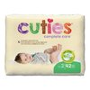 Cuties Baby Diaper Size 2, 12 to 18 lbs., PK 42 CR2001